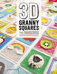Foto van 3d granny squares - caitie moore, celine semaan, sharna moore - paperback (9789000387854)