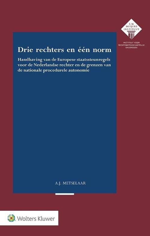 Foto van Drie rechters en één norm - paperback (9789013139884)