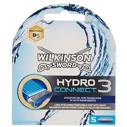 Foto van Wilkinson hydro 3 connect navulmesjes - 5 stuks