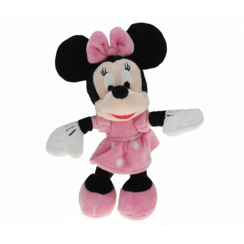 Foto van Pluche disney minnie mouse knuffel 18 cm speelgoed - knuffeldier