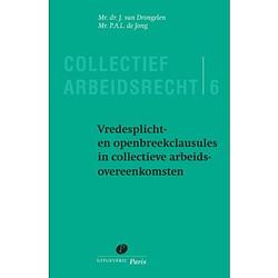 Foto van Vredesplicht- en openbreekclausules in collectieve