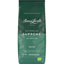 Foto van Simon levelt masterblend supreme extra dark roast bonen 500g aanbieding bij jumbo | 2e halve prijs