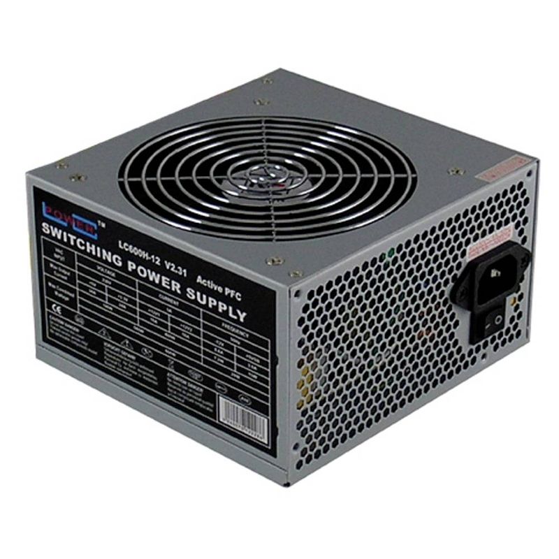 Foto van Lc-power lc600h-12 v2.31 pc-netvoeding 600 w