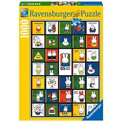 Foto van Ravensburger bookcover puzzel 65 jaar nijntje - 1000 stukjes