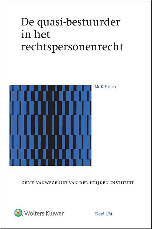 Foto van De quasi-bestuurder in het rechtspersonenrecht - paperback (9789013166545)