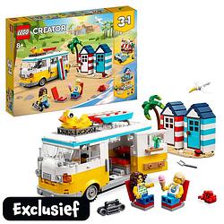 Foto van Lego creator 3-in-1 creator strandkampeerbus 31138