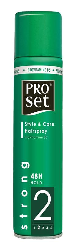 Foto van Proset hairspray strong