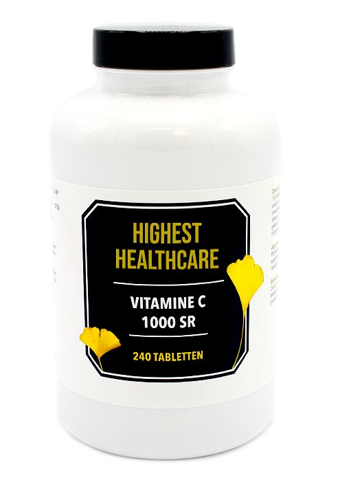 Foto van Highest healthcare vitamine c 1000 sr tabletten