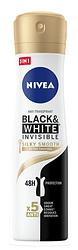 Foto van Nivea black & white silky smooth deodorant spray