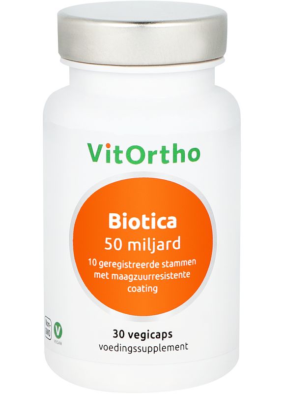 Foto van Vitortho biotica 50 miljard vegicaps