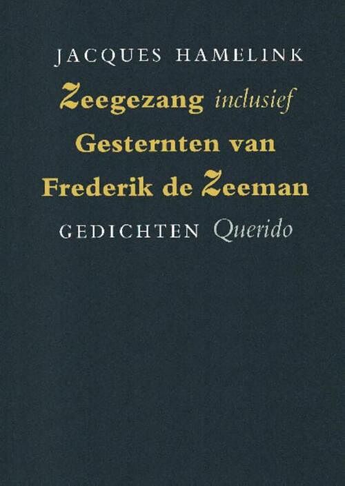 Foto van Zeegezang, inclusief gesternten van frederik de zeeman - jacques hamelink - ebook (9789021448732)