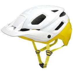 Foto van Fietshelm pector me-1 l (56-61cm) - white yellow