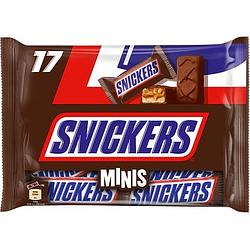 Foto van Snickers mini's chocolade uitdeelzak 333g bij jumbo