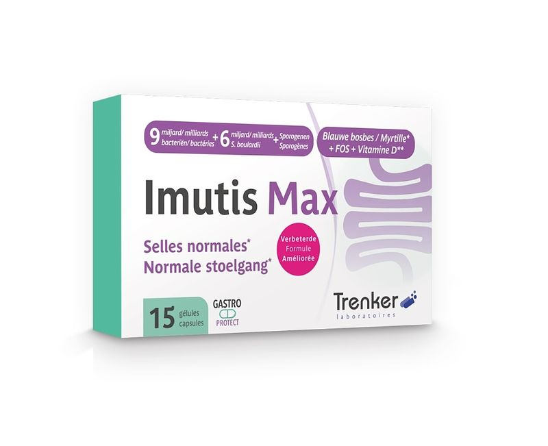 Foto van Trenker imutis max capsules