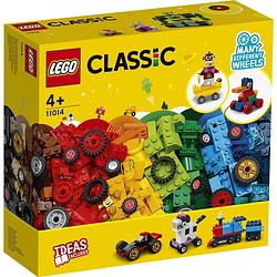 Foto van Lego classic stenen en wielen - 11014