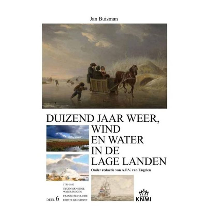 Foto van Duizend jaar weer, wind en water in de lage landen