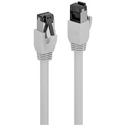 Foto van Lindy 47432 rj45 netwerkkabel, patchkabel cat 8.1 s/ftp 1 m grijs 1 stuk(s)