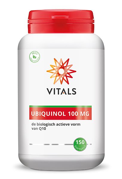 Foto van Vitals ubiquinol 100mg softgels