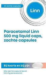 Foto van Linn paracetamol 500mg liquid caps