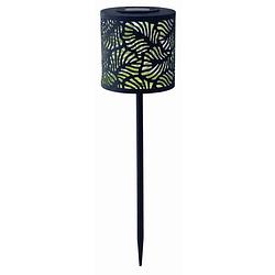 Foto van Solar 1x forest stick small, metaal, 140 x 140 x 430 mm