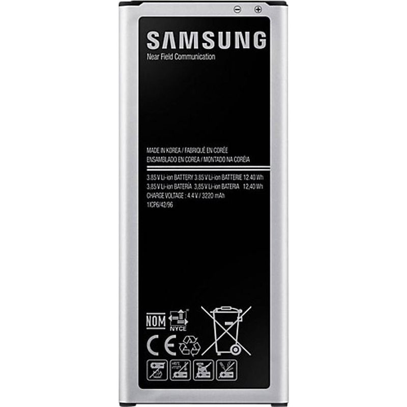 Foto van Samsung telefoonaccu samsung galaxy note 4 3220 mah