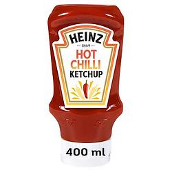 Foto van Heinz tomaten ketchup hot chili 400ml bij jumbo