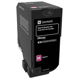 Foto van Lexmark toner 74c2sme 74c2sme origineel magenta 7000 bladzijden