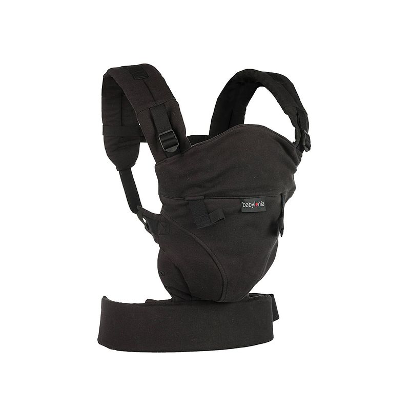 Foto van Babylonia baby carriers - draagzak baby - model bb-click - black