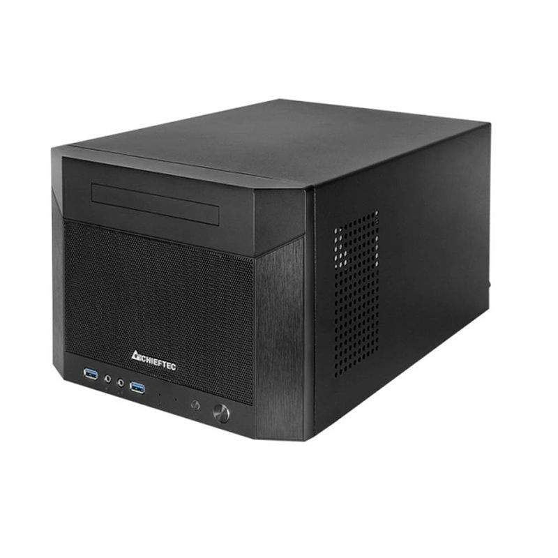 Foto van Chieftec cn-01b-op htpc pc-behuizing zwart