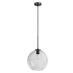 Foto van Dyberg larsen hanglamp loop 30 x 25 cm e27 glas 60w matgrijs