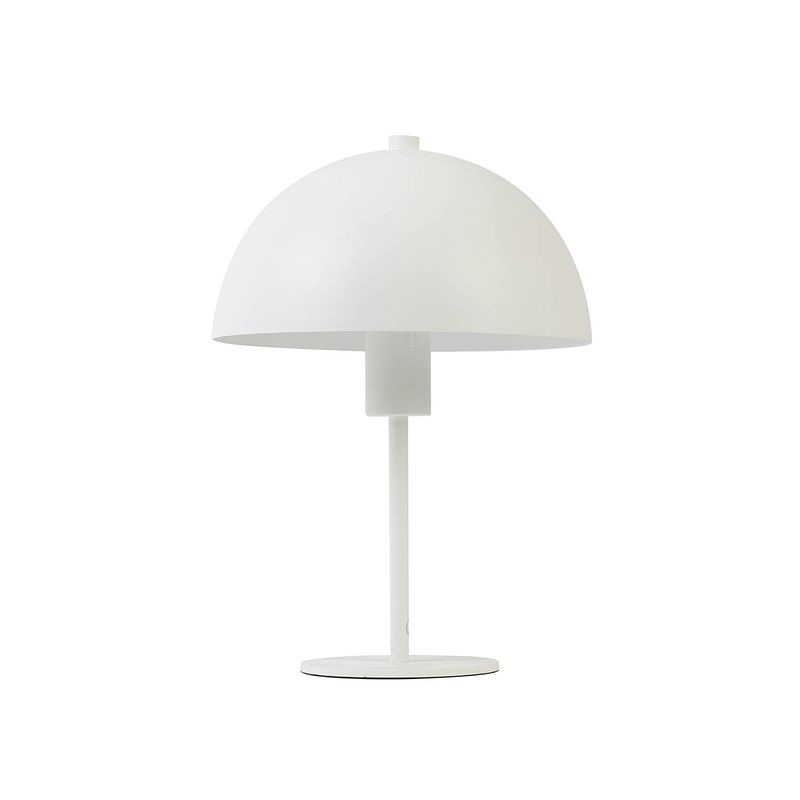 Foto van Light & living - tafellamp merel - 25x25x35cm - wit