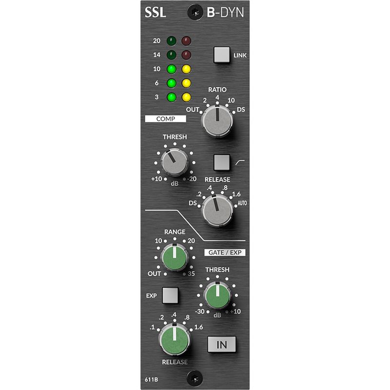 Foto van Solid state logic 4k b-dyn 500 series compressor / gate