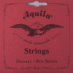 Foto van Aquila 135u red series, concert, low-g, wound losse snaar voor concert ukelele