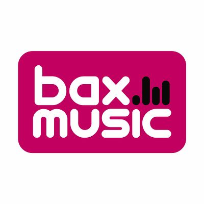 Logo van de webshop Bax music