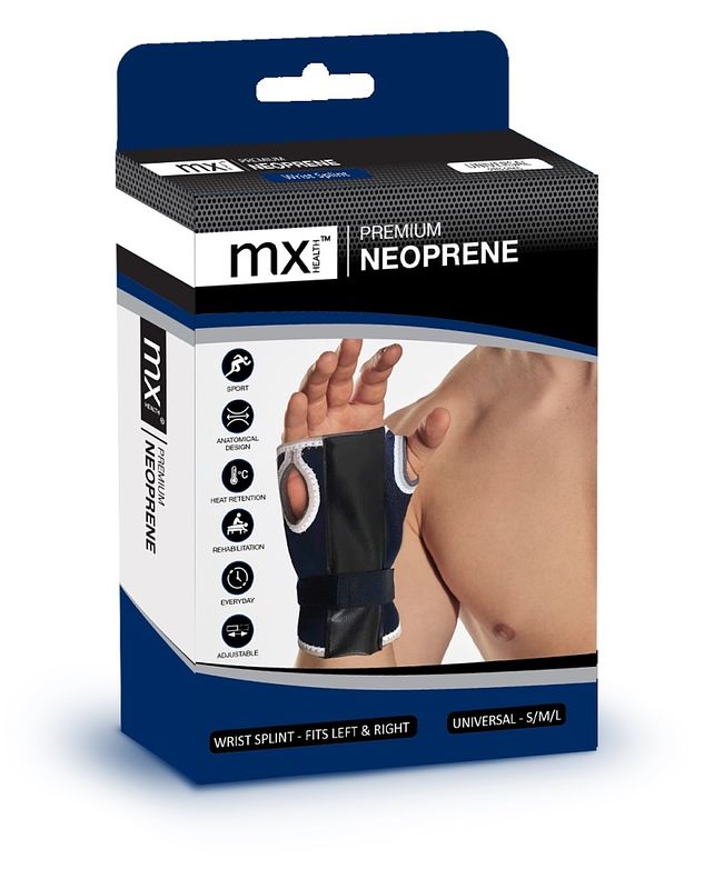 Foto van Mx health premium pols spalk universeel - maat s/m/l