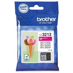 Foto van Brother inktcartridge, 400 pagina'ss, oem lc-3213m, magenta 5 stuks