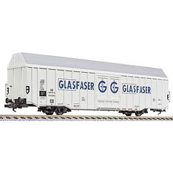 Foto van Liliput l235801 h0 grote goederenwagen hbbks „glasvezel” van de db