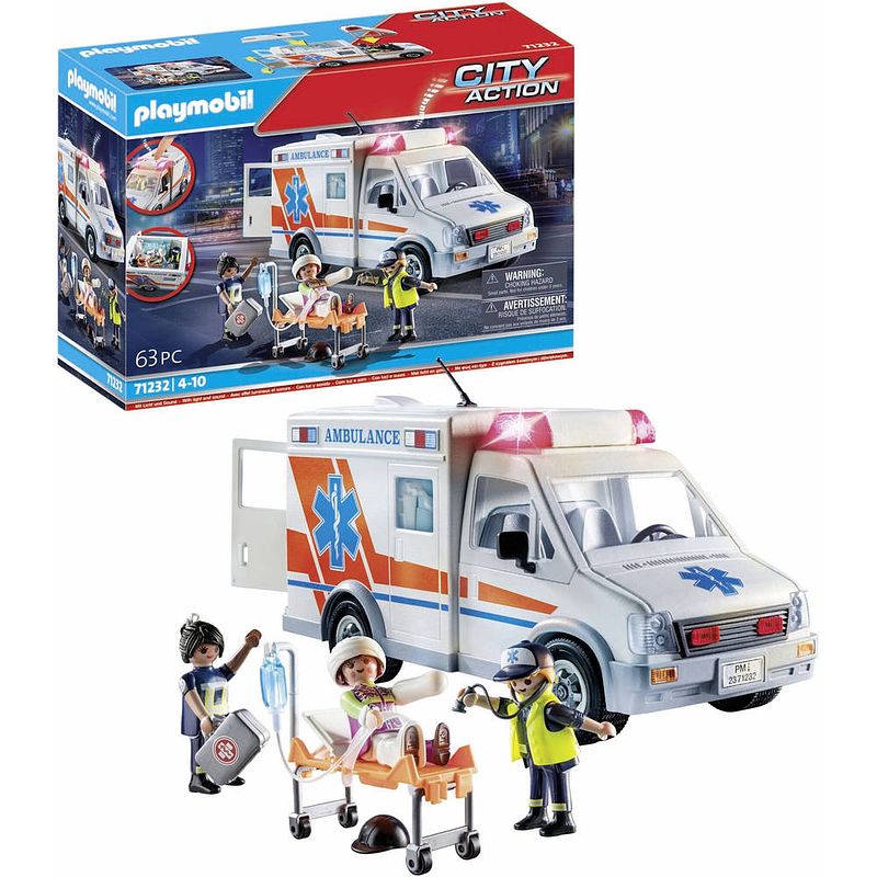 Foto van Playmobil city action starter pack ambulance 71232