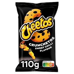 Foto van Cheetos crunchetos sweet chili chips 110gr bij jumbo