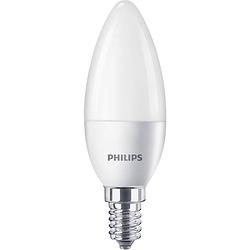 Foto van Philips lighting 871951431340800 led-lamp energielabel f (a - g) e14 kaars 5 w = 40 w warmwit (ø x l) 35 mm x 106 mm 4 stuk(s)