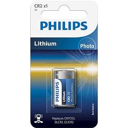 Foto van Philips lithium cr2 3v blister 1