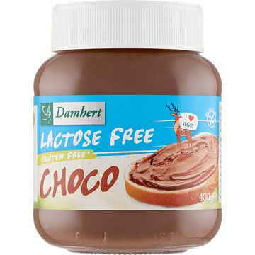 Foto van Damhert lactose free chocopasta