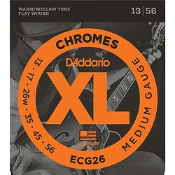 Foto van D'saddario ecg26 flatwound snarenset voor elektrische gitaar