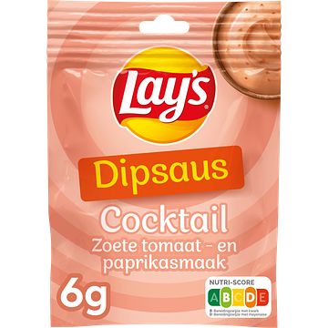 Foto van Lay'ss dipsaus cocktail zoete tomaaten paprikasmaak 6gr bij jumbo