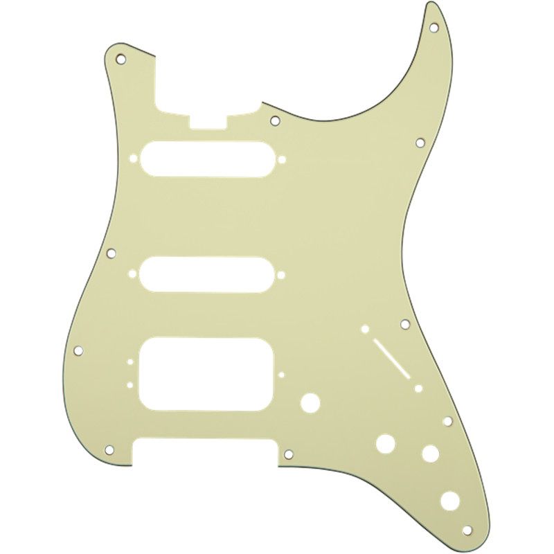 Foto van Fender elite strat h-s-s pickguard mint green slagplaat voor fender american elite stratocaster