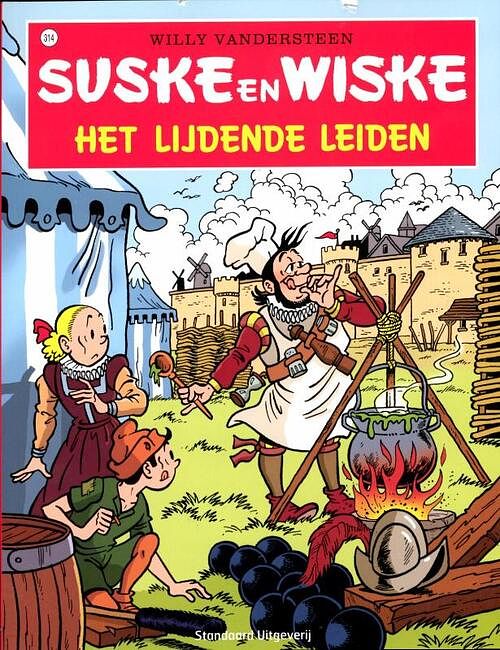 Foto van Suske en wiske 314 - het lijdende leiden - willy vandersteen - paperback (9789002243769)