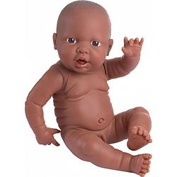 Foto van Bayer babypop newborn black boy 42 cm