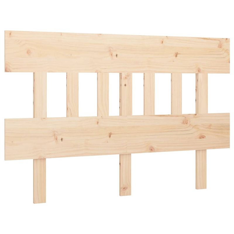 Foto van The living store houten hoofdeinde - rustiek design - 183.5 x 3 x 81 cm (b x d x h)