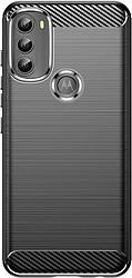 Foto van Just in case rugged motorola moto g71 back cover zwart