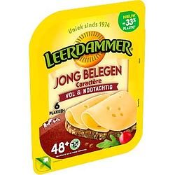 Foto van Leerdammer jong belegen caractere plakken 150g bij jumbo